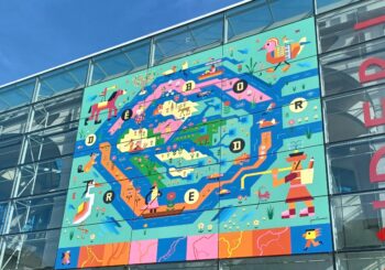 Une fresque interactive à découvrir sur le campus Fonderie!
